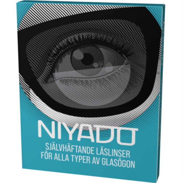 Niyado Optiska Silikonlinser +1.0, 1 par