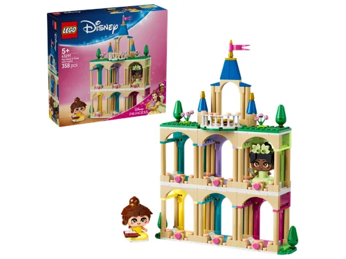 LEGO Disney Princess Belle och Tiana med slott i miniformat 43291, bild 2