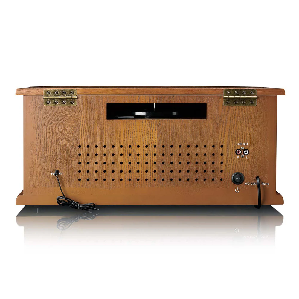 Lenco TCD-2551WD - Skivspelare - 2 x 5 Watt - trä, bild 5