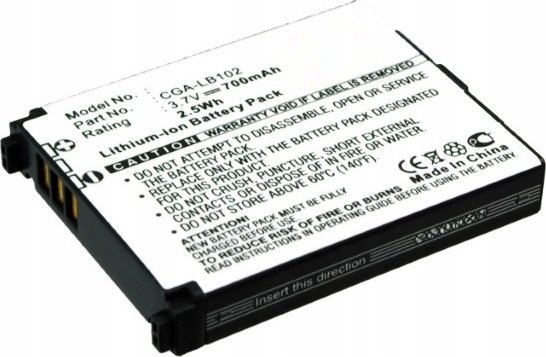 Cameron Sino batteri CGA-LB102 (Typ C) till Panasonic KX-TU301/KX-TU321/KX-TU311/KX-TU325/KX-TW221/KX-TU320/KX-TU327/KX-TU328/CS-PTU301SL