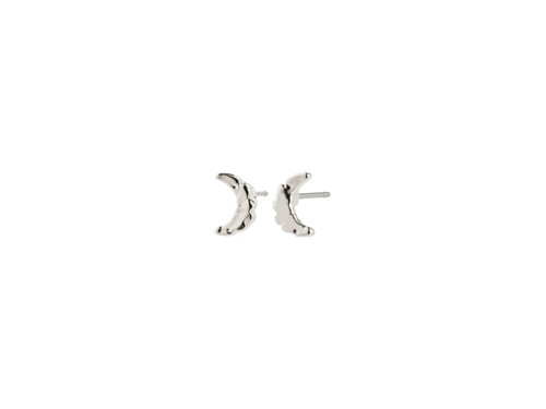 PILGRIM - Between Moon Earrings - Silver Plated - 7mm, bild 2