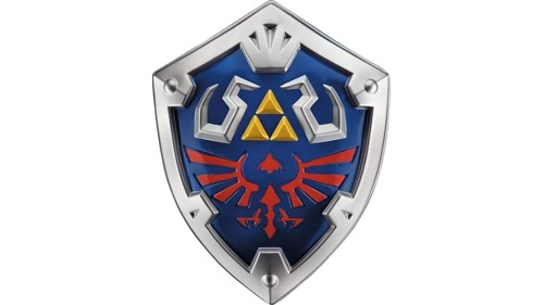 Legend of Zelda Skyward Sword Plastic Replica Link´s Hylian Shield 48 cm, bild 3