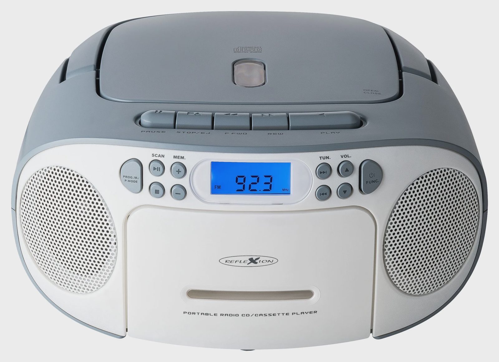 Reflexion RCR2260, Bärbar, FM, PLL, 20 W, LCD, Blå, 3,5 mm