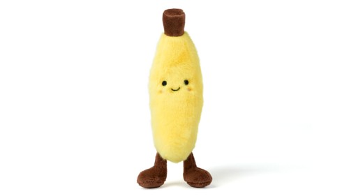 Teddykompaniet - Teddy Fruits - Banana, 14 cm (TK4423), bild 3