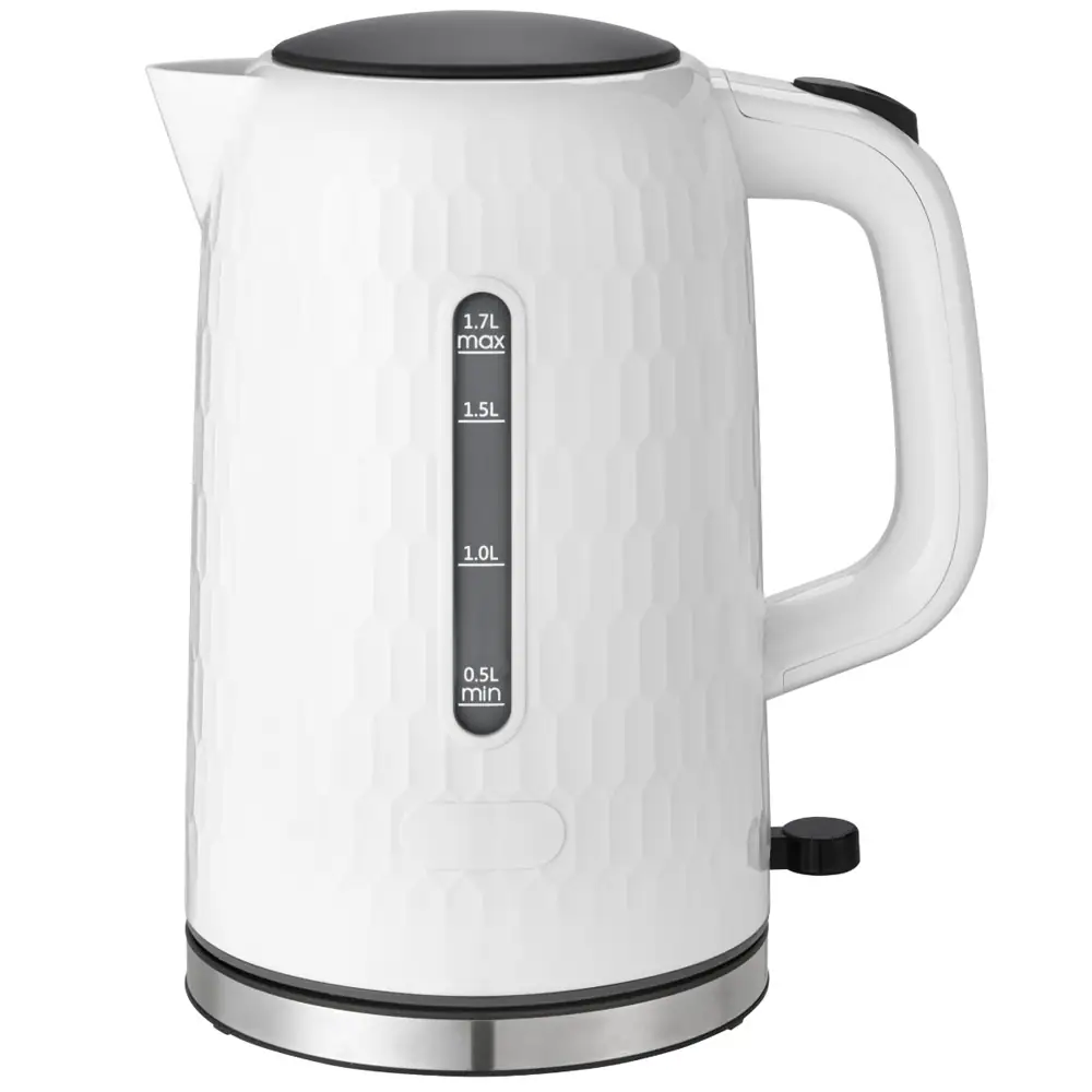 Vattenkokare 1,7L 2200W med automatisk avstängning - vit