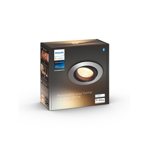 Philips Hue Milliskin infälld spotlight 4.2 W, GU10