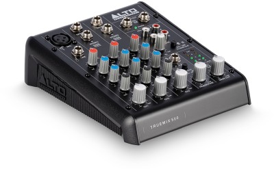 Alto Professional TrueMix 500, 5-kanals med 1xXLR + 2xStereo-Line, uppspelning från USB