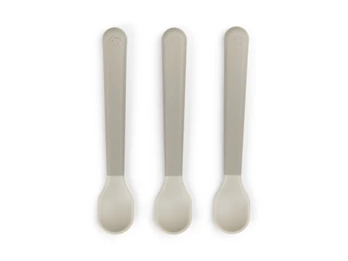 Done by Deer Foodie Easy-Grip Baby Spoon 3-pack, Sand, bild 4