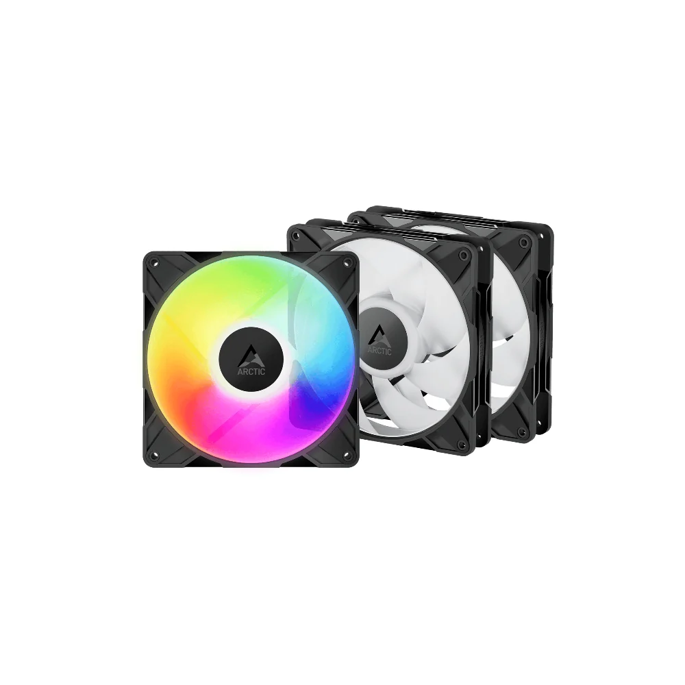Arctic P14 Pro ARGB fläkt (3-pack, svart)