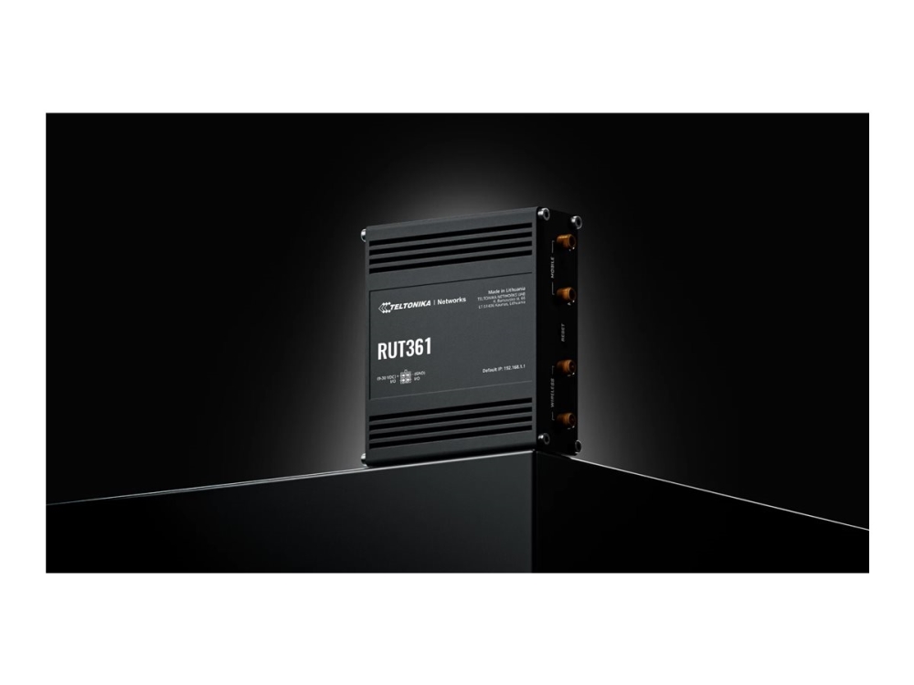 Teltonika RUT361 4G/LTE-router Cat 6 WiFi 4 2x RJ45