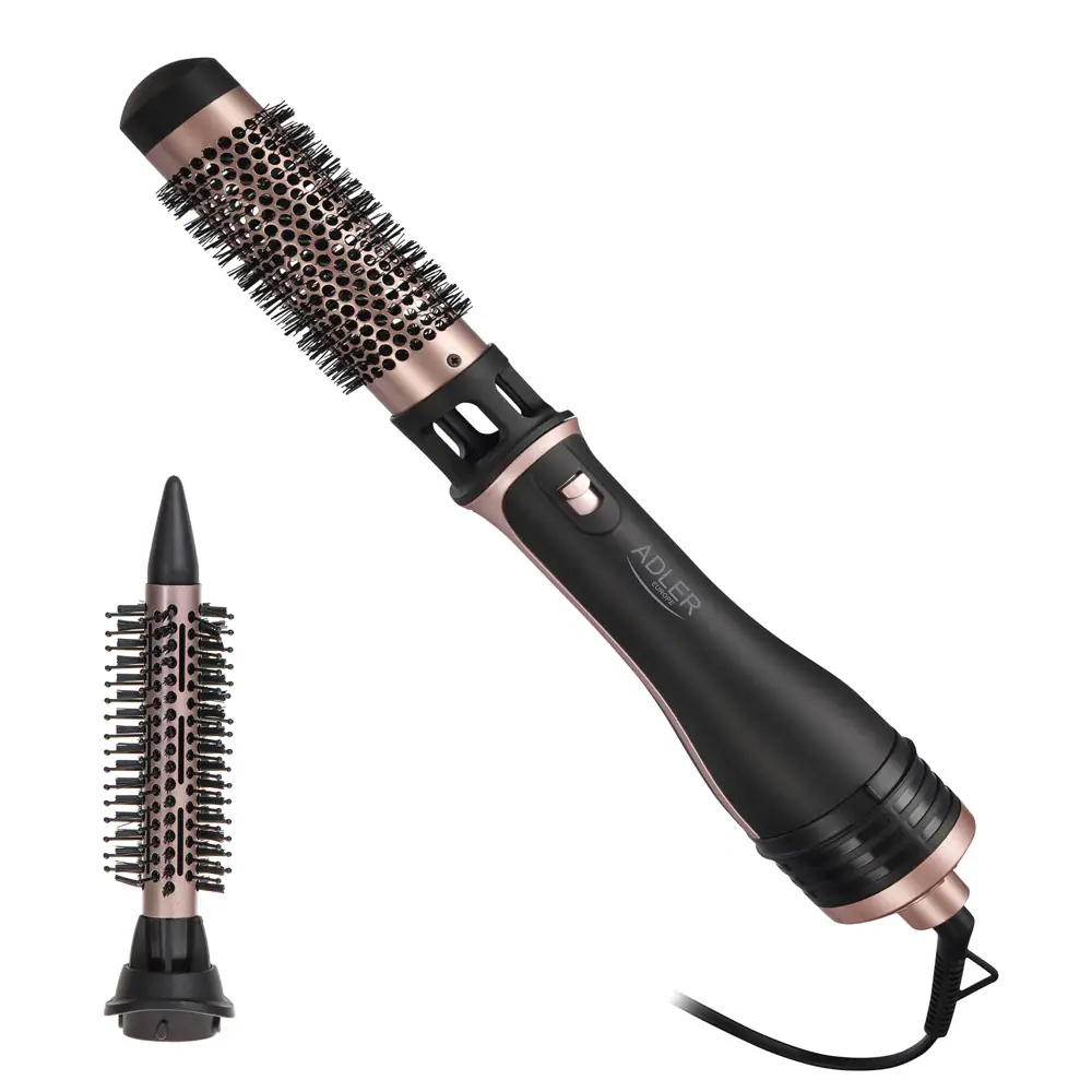 Adler AD 2026 hårstyler 1200 W, 21/38 mm, 2 tillbehör, svart