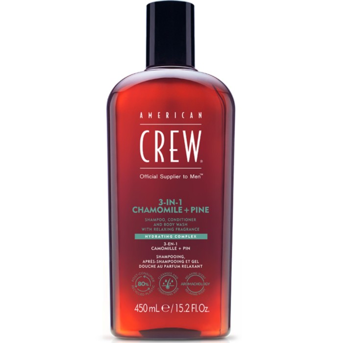 American Crew Hair&Body 3-in-1 Chamoile+Pine 450 ml