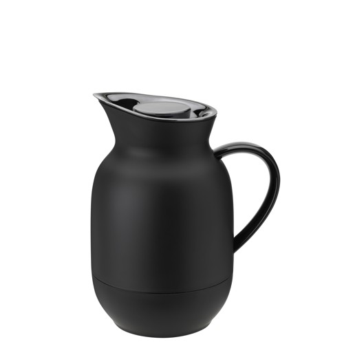 Stelton - Amphora Termoskanna 1 L (Mjuk Svart)