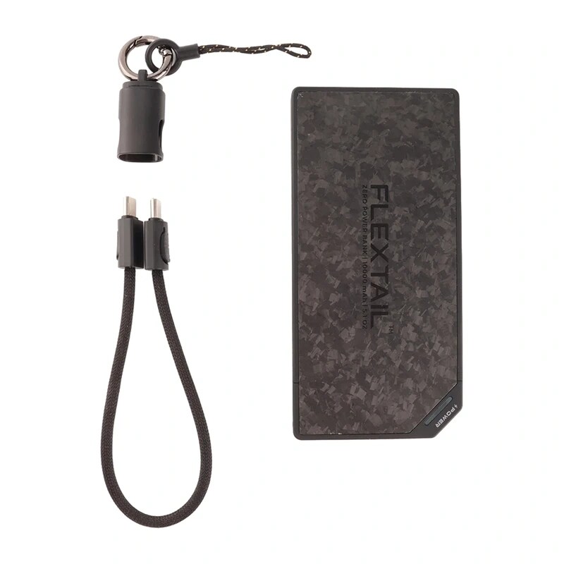 Flextail Zero Power 10 000 mAh powerbank (svart), bild 3
