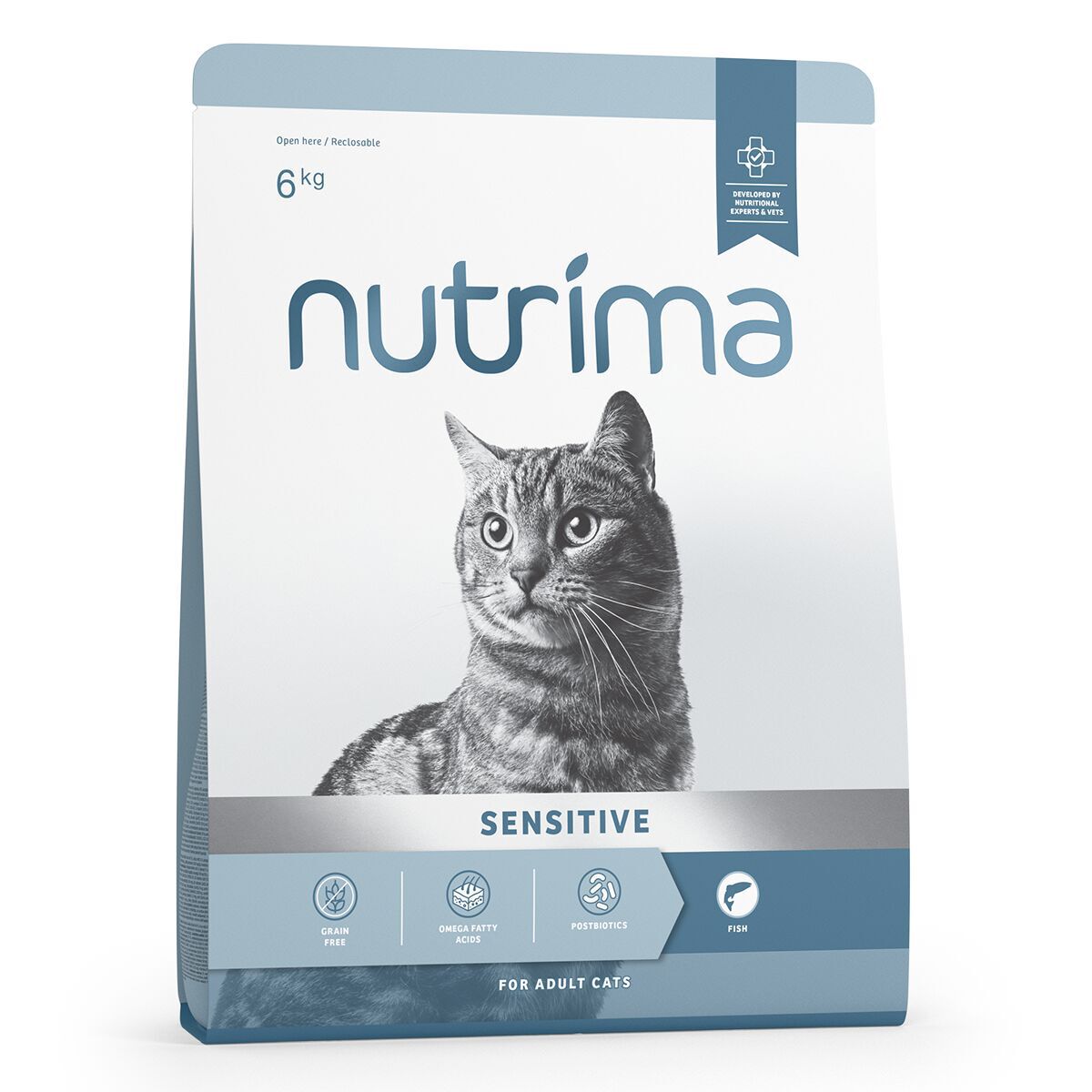 Nutrima Cat Adult Sensitive Fish Torrfoder till Katt 6kg