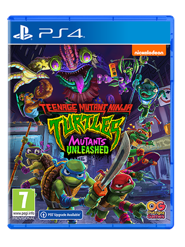 Teenage Mutant Ninja Turtles: Mutants Unleashed - Sony PlayStation 4 - Action