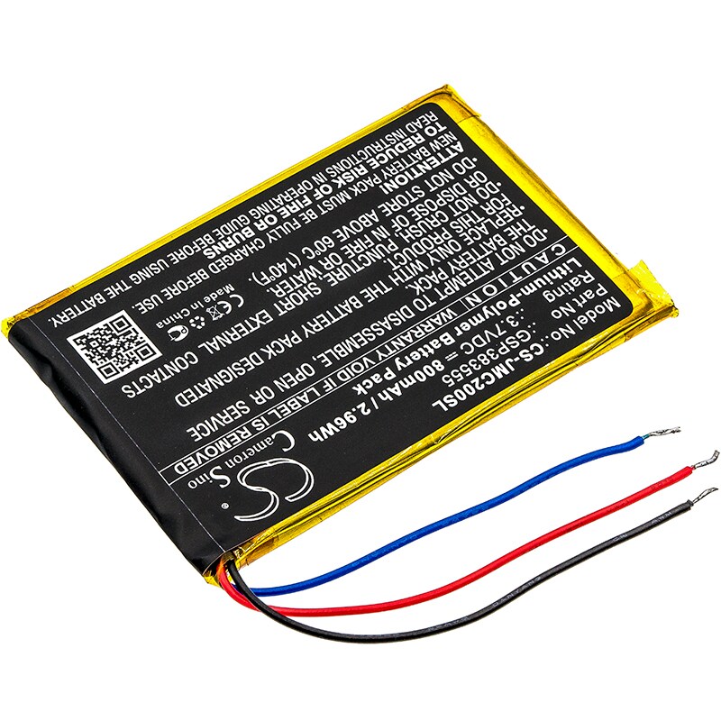 Cameron Sino batteri/ackumulator GSP383555 för JBL Clip2 Clip 2 An Cs056us Clip2blkam P04405201 / CS-JMC200SL, bild 2