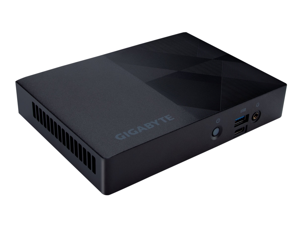 Gigabyte BRIX GB-BNIP-N100 - Barebone - mini-PC 1 x N-series N100 / upp till 3.4 GHz - RAM 0 GB - UHD Graphics 750 - Gigabit Ethernet, 2.5 Gigabit Ethernet, IEEE 802.11ax (Wi-Fi 6)
