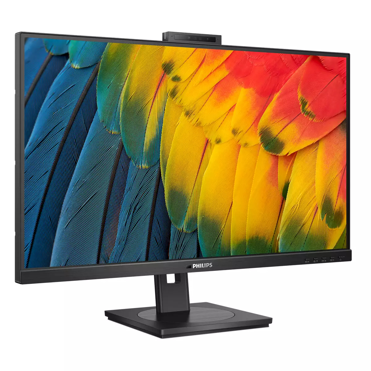 23.8" Philips 24B1U5301H, IPS 1920x1080, 4 ms, 75Hz, höjdjusterbar, pivot, VGA/HDMI/DP/USB-C 90W, högtalare, KVM-switch, USB 3.2-hubb, webbkamera, bild 3