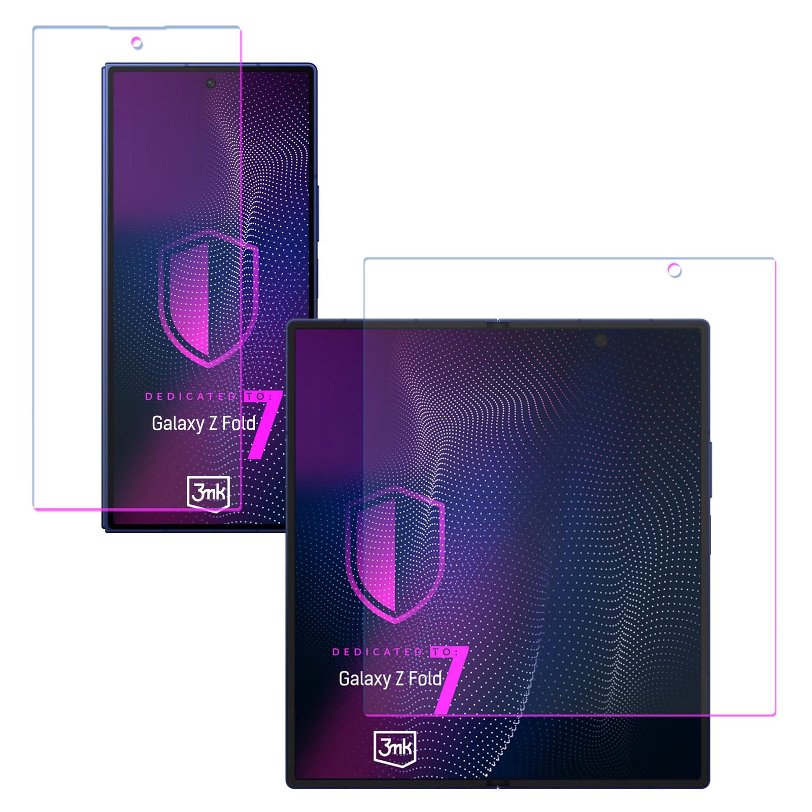 3mk SilverProtection+ Folded Edition skyddsfilm för Samsung Galaxy Z Fold 7, bild 3