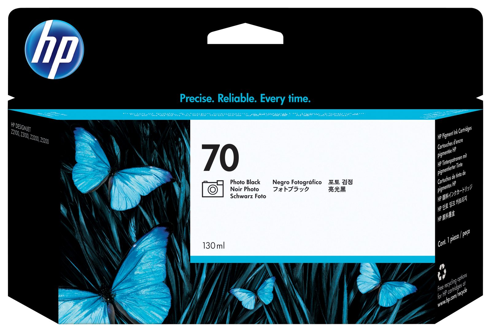 HP nr 70 Fotosvart (C9449A), 130 ml, DesignJet Z2100/Z3100, bild 3