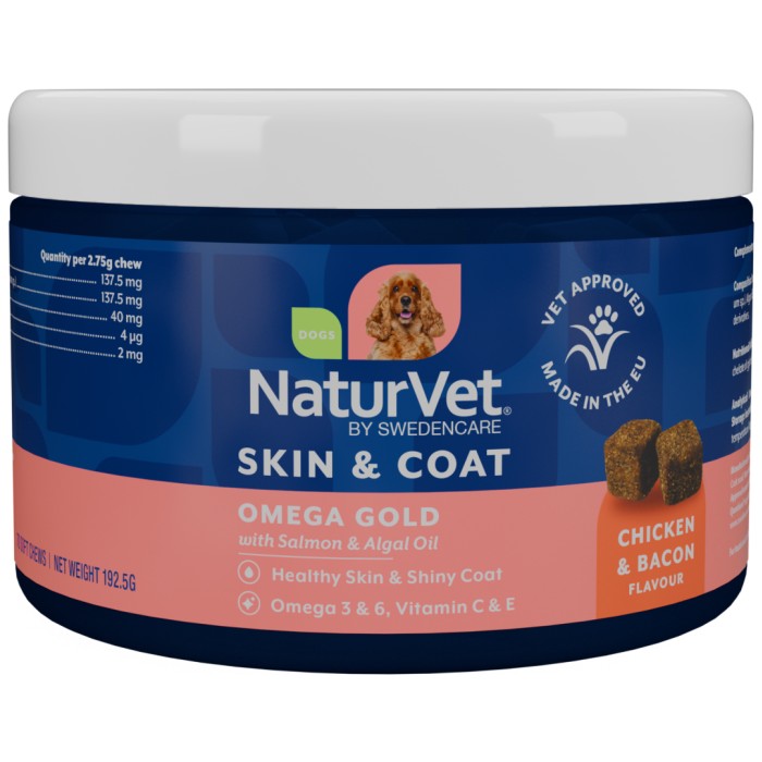 Naturvet by Swedencare Omega-Gold Soft Chew 70 st