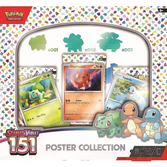 Pokemon Scarlet & Violet 3.5: 151 Poster Box