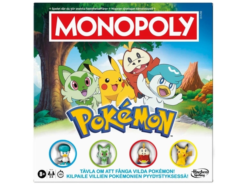 Monopoly Pokemon (Sv/Fi)