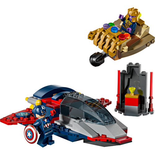 LEGO - Super Heroes - Captain America mot Thanos (76319)