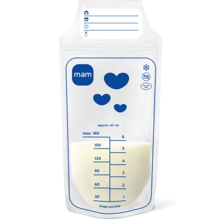 MAM Breast Milk Storage Bags, 25 st
