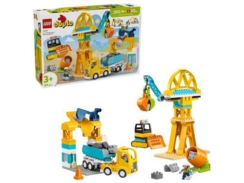 LEGO DUPLO Town 3 i 1 Byggarbetsplats och fordon 10476, bild 2