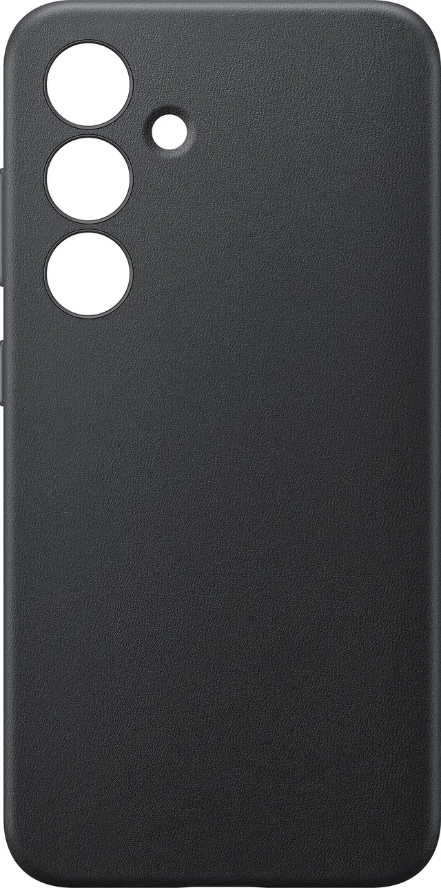 Samsung Galaxy S24 Vegan Leather fodral (svart)