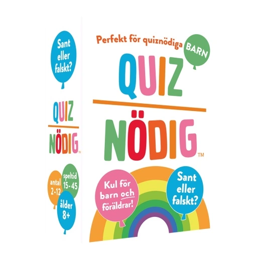 Quiznödig - Sant eller falskt?