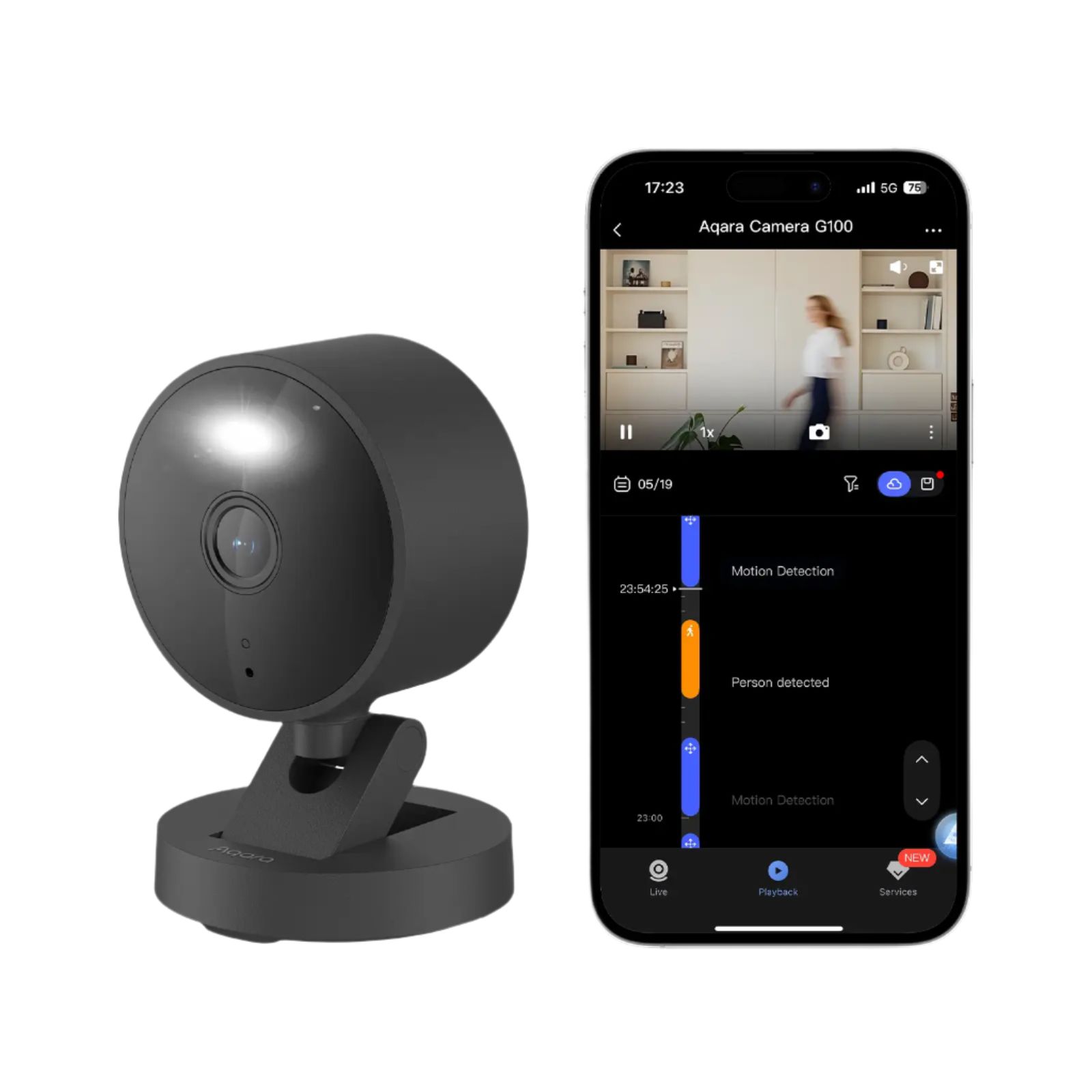 Aqara Camera G100 Select Svart, bild 4