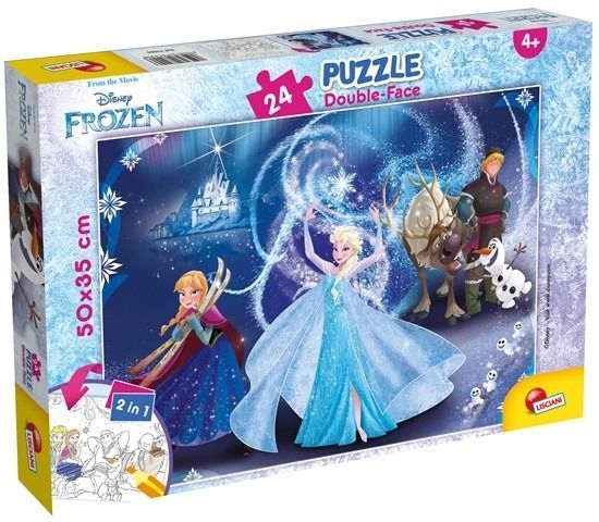 Lisciani Puzzle Df Plus 24 Frozen, 3 År