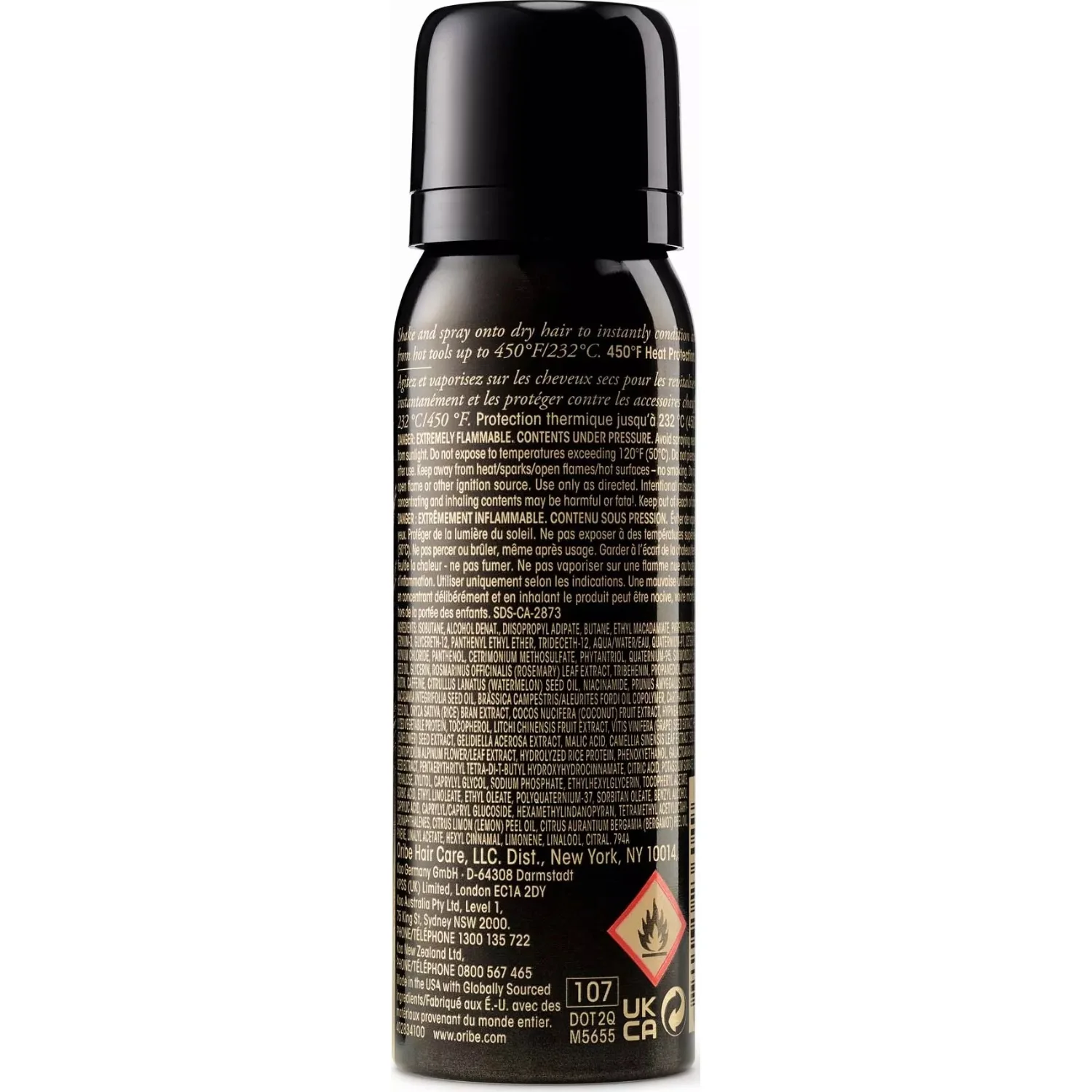 Oribe Gold Lust Dry Heat Protection Spray Travel 75 ml, bild 2