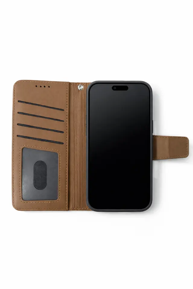 Snapcase MagWallet iPhone 16 (Brun)