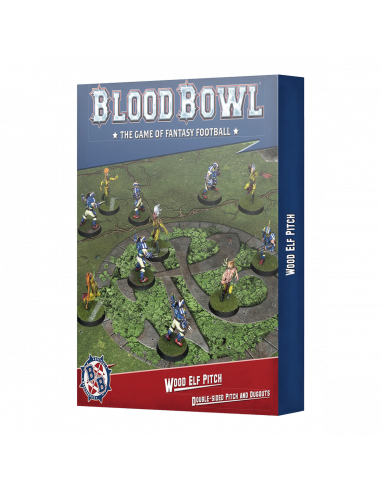 BLOOD BOWL: WOOD ELF PITCH & DUGOUTS