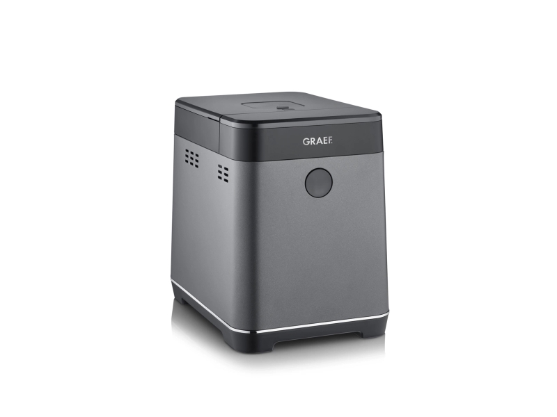 Graef BA806, 750 g, Timer, Kontroll av färg på skorpan, Hålla sig varm funktion, 520 W, Svart, Grå