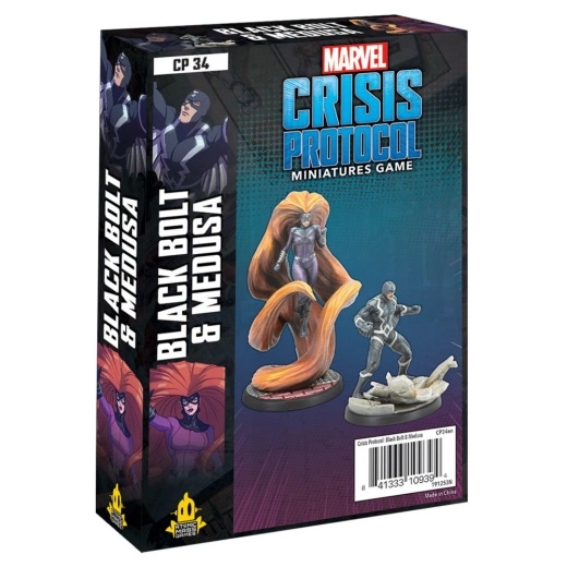 Marvel Crisis Protocol Black Bolt & Medusa