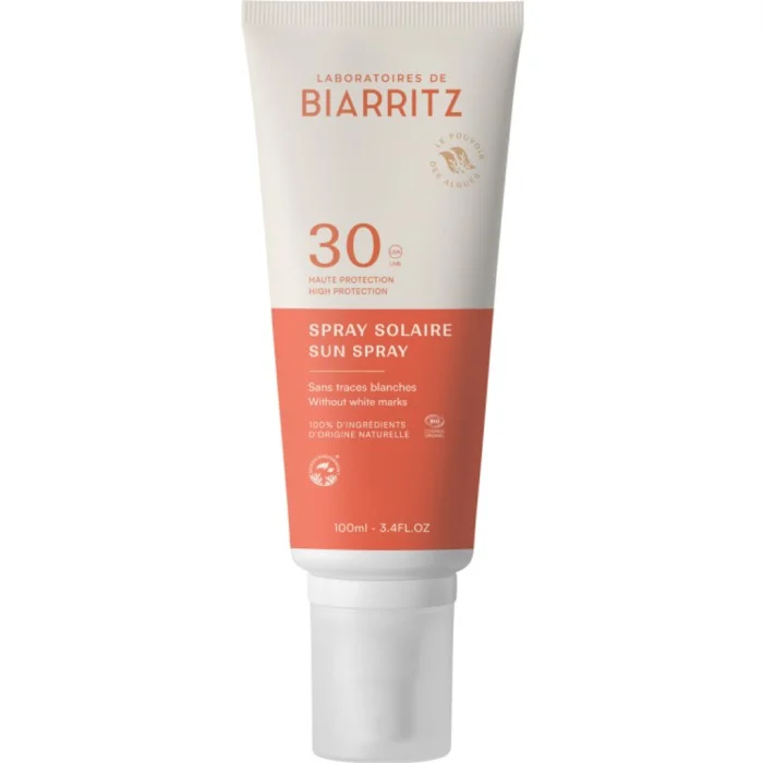 Laboratoires de Biarritz Alga Maris Sunscreen Spray SPF30 100 ml