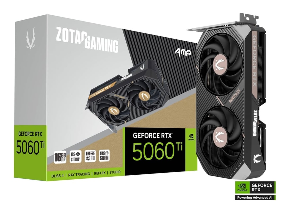 ZOTAC GeForce RTX 5060 Ti 16GB AMP
