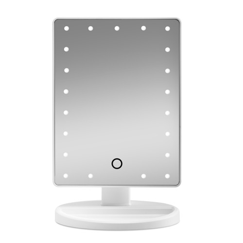 Gillian Jones Makeup Mirror With Led Light And Touch Function White