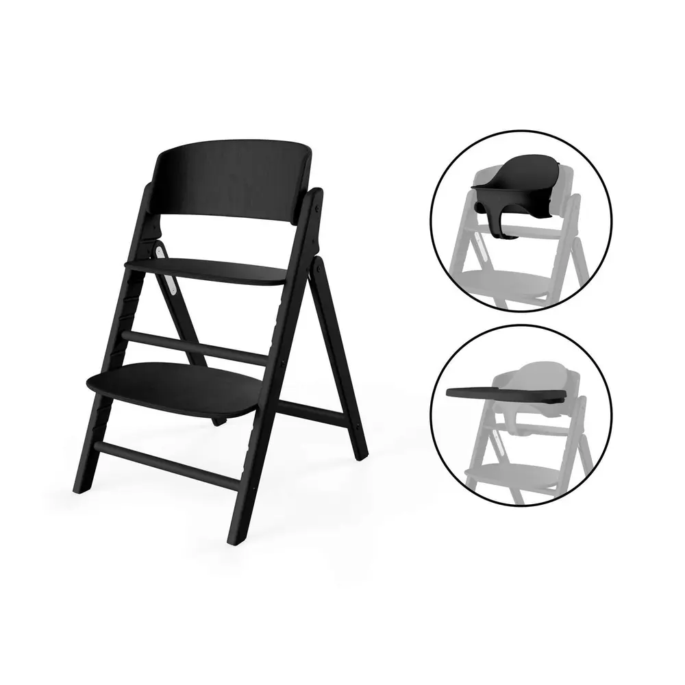 Cybex Click & Fold 3in1 Barnstol - Stunning Black