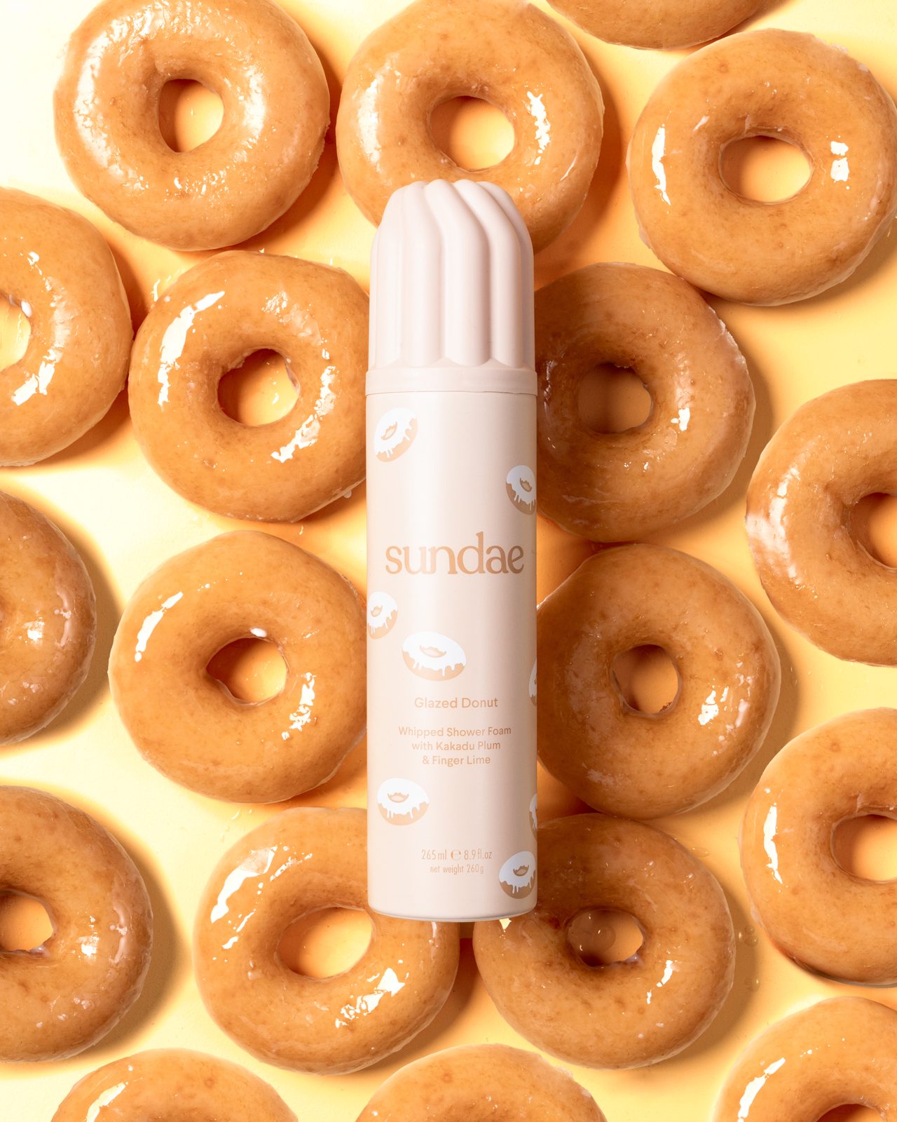 Sundae Glazed Donut Whipped Shower Foam 265 ml, bild 3