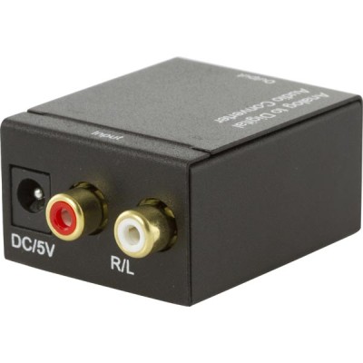 Audio Converter, ljudomvandlare från analog till digital, 2xRCA, S/PDIF, bild 2