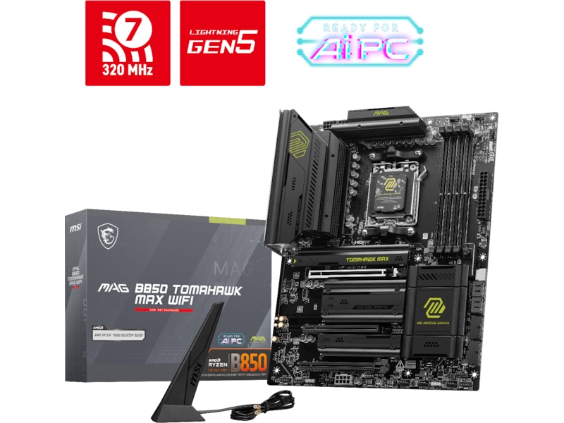 MSI Mag B850 Tomahawk Max WIFI, bild 4