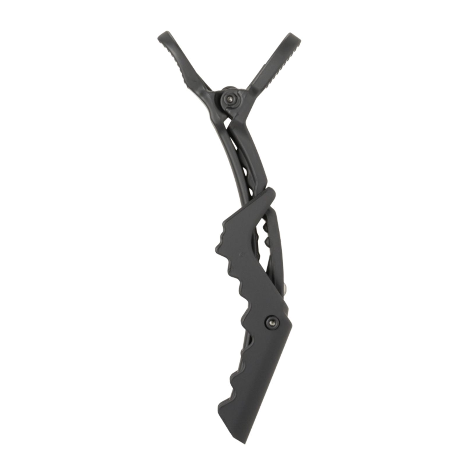 KICKS Beauty Croco Hair Styling Clips Black 4-Pack Black 4-Pack