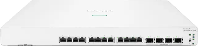 HPE Networking Instant On 1960 (12XGT 4SFP+) nätverksswitch