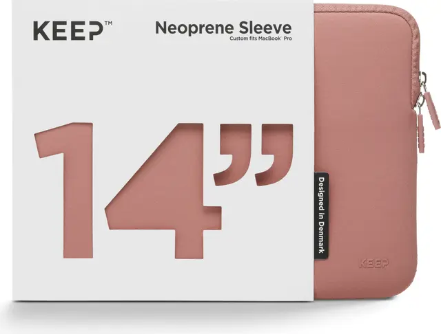 KEEP 14" MacBook neoprenfodral (sakura fade)